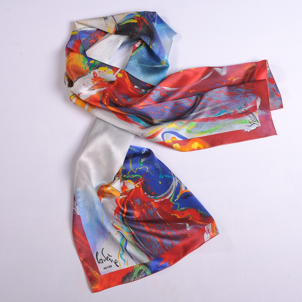 'Kojita' Silk art scarf