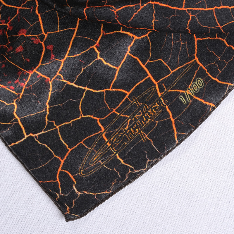 'Vegetanimal' Silk art scarf